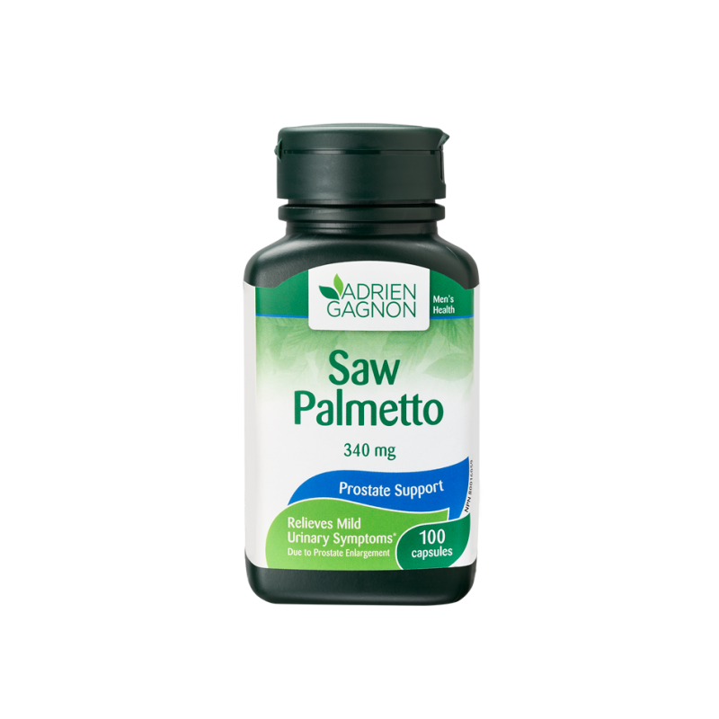 Adrien Gagnon Saw Palmetto Palmier Nain Mg Capsules