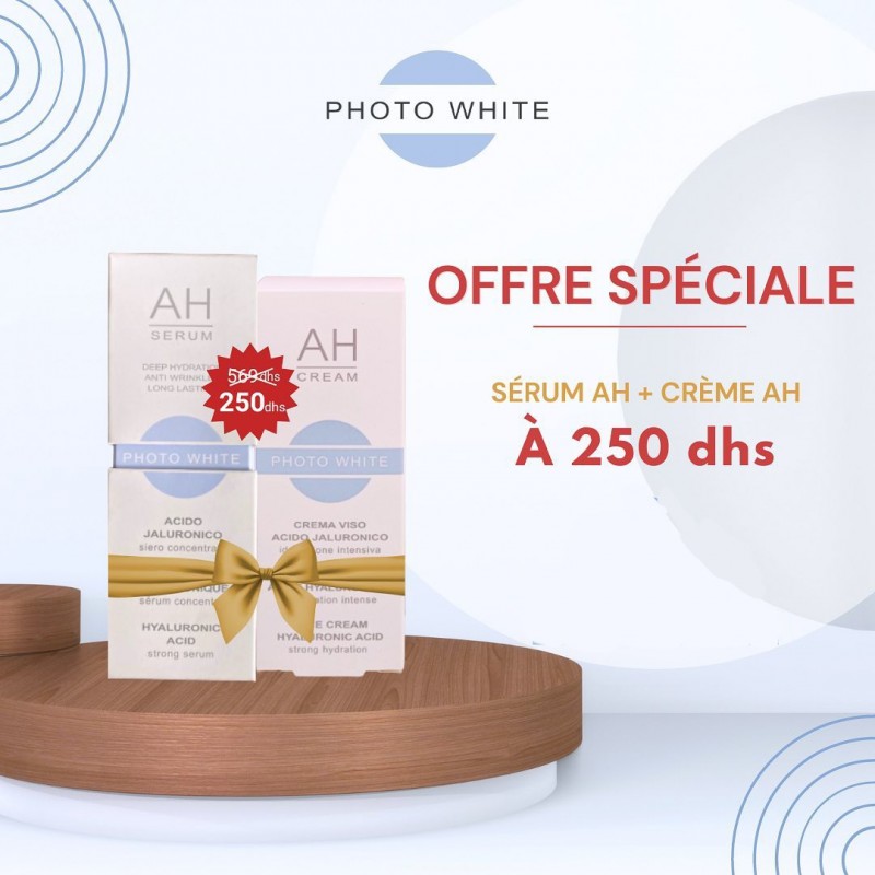 PHOTOWHITE OFFRE AH sérum acide hyaluronique 30 ml AH crème acide