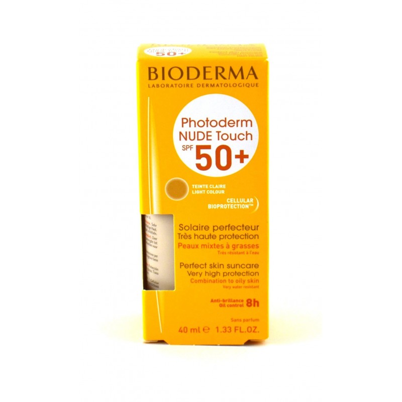 BIODERMA PHOTODERM Nude Touch Teinte Claire Spf50 40 Ml