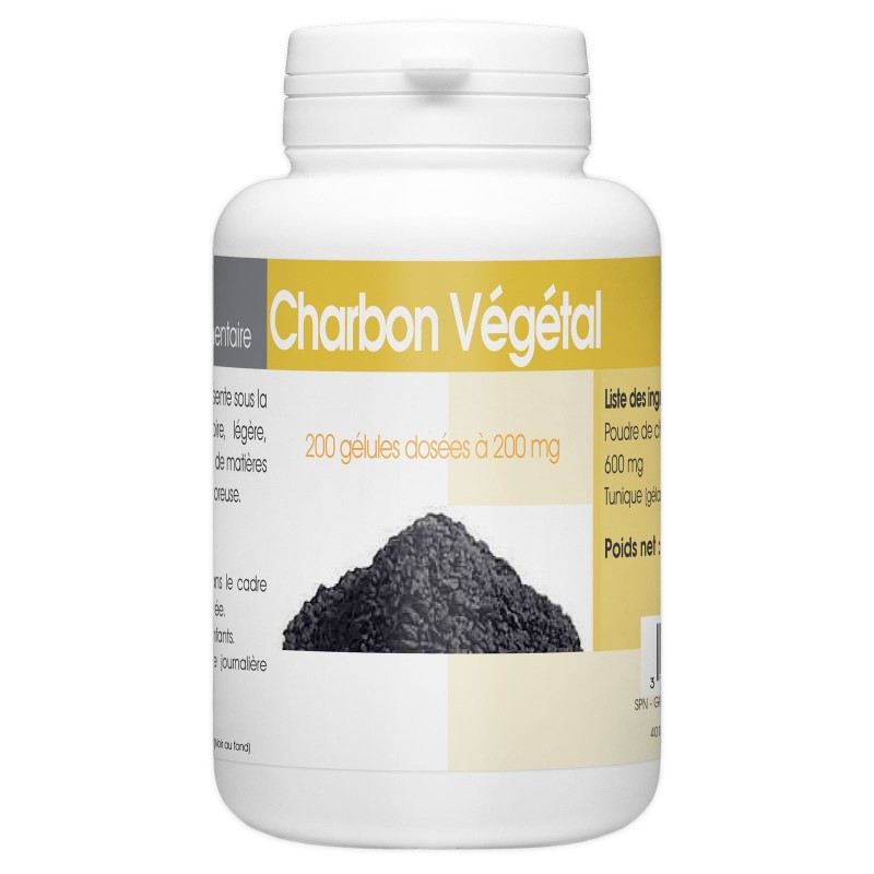 GPH DIFFUSION Charbon Végétal 210 mg