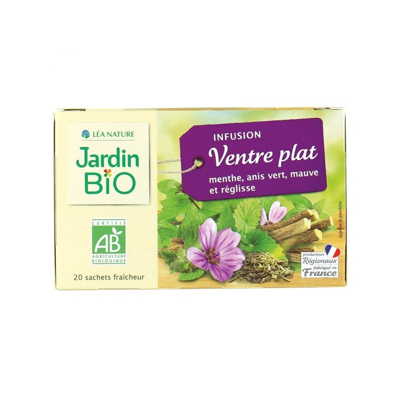 Thé vert digestion Bio JARDIN BIO ETIC : la boîte de 20 sachets à Prix  Carrefour
