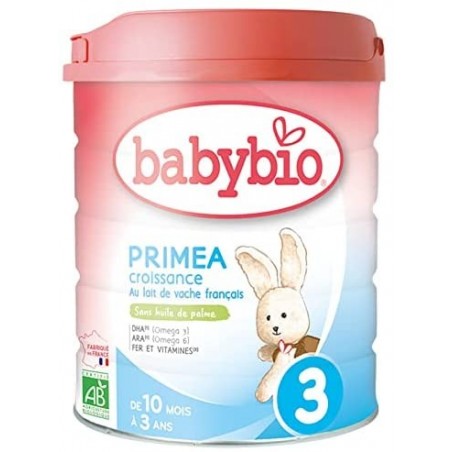 🍼 Lait infantile 3ème âge bio, Dès 10 mois