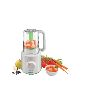 ② Robot cuiseur-mixeur 2-en-1 pour bébé, cuisson à la vapeur — Mélangeurs —  2ememain