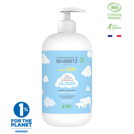 Biarritz Crème hydratante bébé 100ml - BIARRITZ - Soins corps