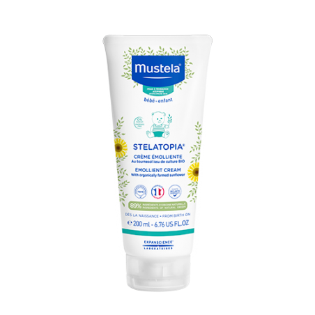 Creme lavante best sale mustela stelatopia