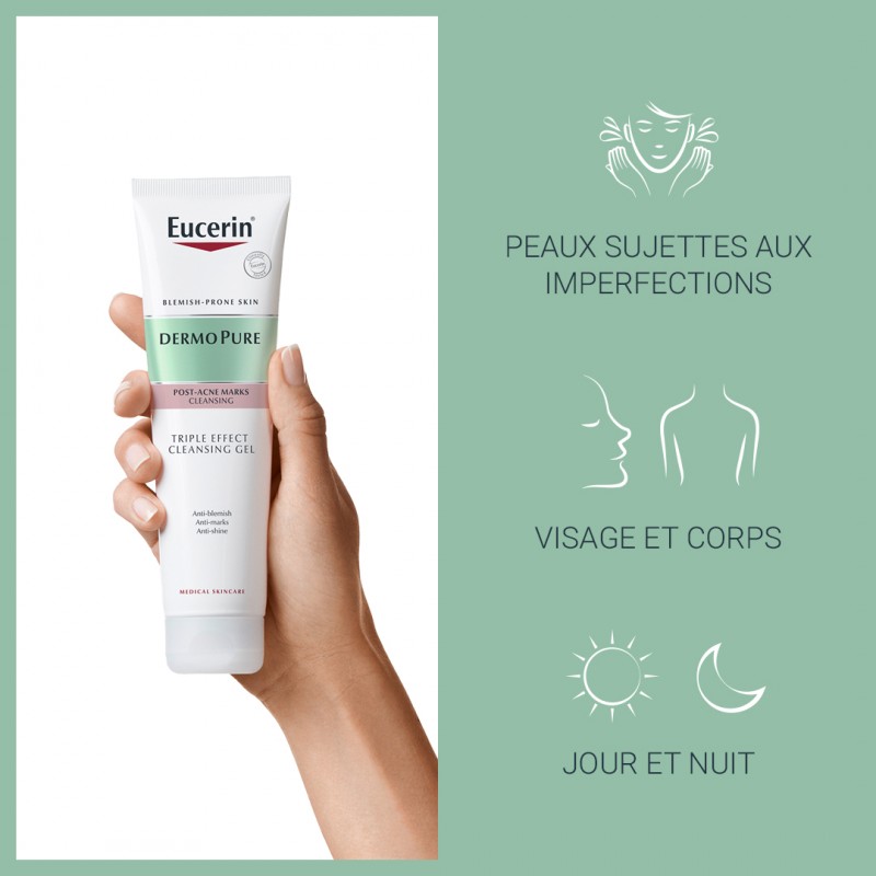 EUCERIN GEL NETTOYANT TRIPLE ACTION | 150 ml