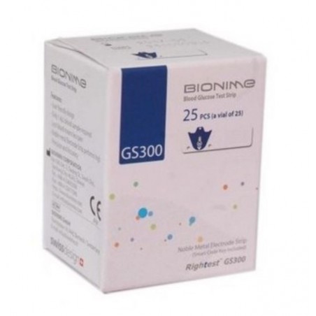 Boite de bandelettes Glycémie - Bionime -100 pièces (75+25)